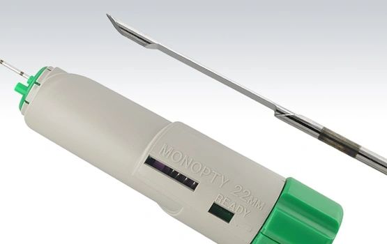 Tray Biopsy Percutaneous Monopty 16gx1-7/10mm With Gauze/Needle Syringe/Label Standard Latex Sterile Disposable 5/Case , Conmed 000439Conmed 000439