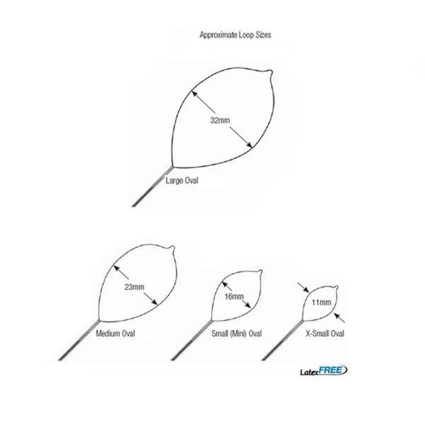 Snare Polypectomy Optimizer Soft Loop Wire Oval Small/Mini 230cm 2.3mm Sterile Disposable 10/Case , Conmed 000464