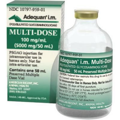 Adequan i.m. Equine 50 ml Multi-Dose Vial, 1/Pkg , AMERICAN REGENT 10797095901