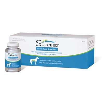 SUCCEED Equine Fecal Blood Test 10 Kits/Pkg , Freedom US50110