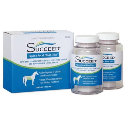 SUCCEED Equine Fecal Blood Test 2 Kits/Pkg , FREEDOM US50102