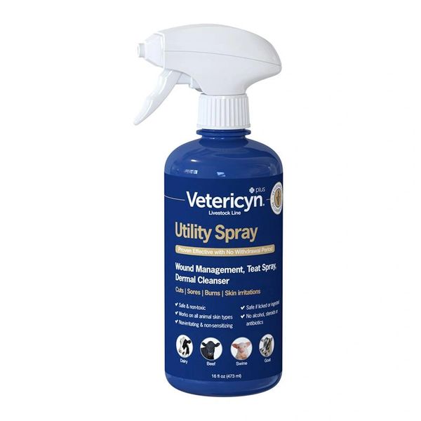 Vetericyn Plus Utility Spray, 16oz , Vetericyn 1101