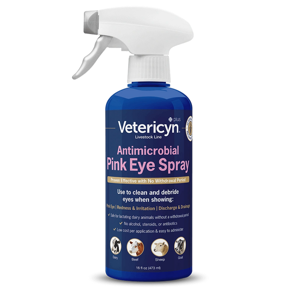 Vetericyn Plus Pink Eye Spray, 16oz , Vetericyn 1100