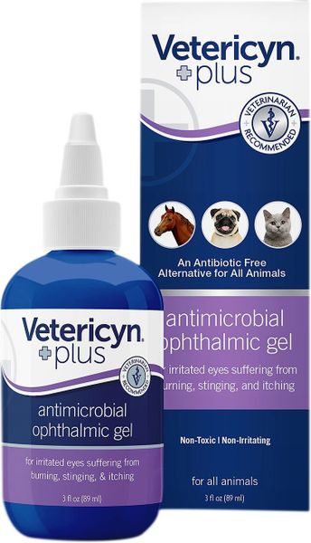 Vetericyn Plus All Animal Ophthalmic Gel, 3oz , Vetericyn 1067