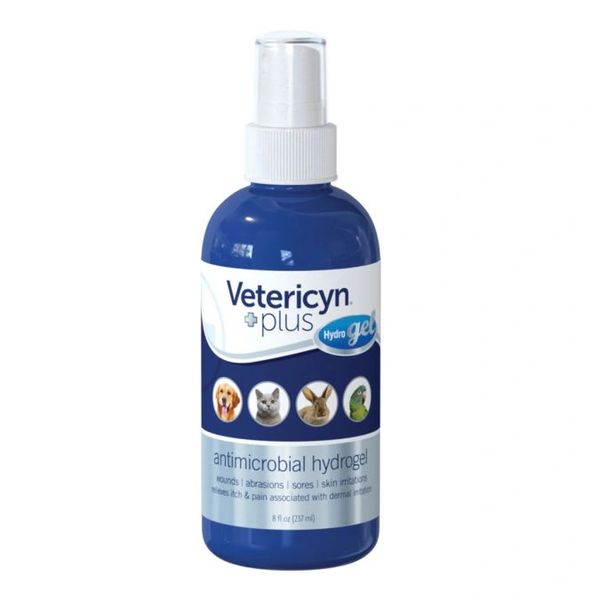 Vetericyn Plus All Animal Antimicrobial Hydrogel Spray, 8oz , Vetericyn 1042