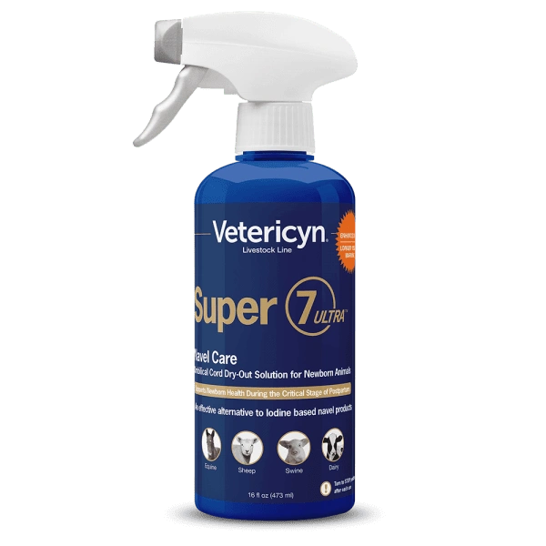 Vetericyn Super 7 Ultra Navel Care Spray, 16oz , Vetericyn 7116