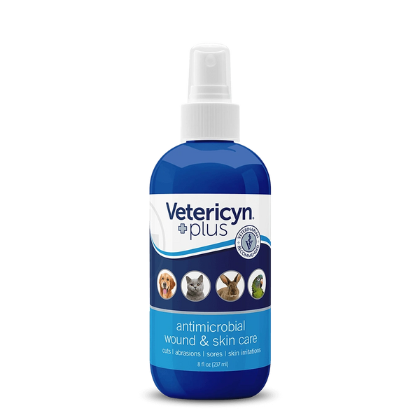 Vetericyn Plus All Animal Wound and Skin Care Spray, 8oz , Vetericyn 1002