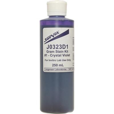 Gram Stain Crystal Violet 250ml , JORGENSEN J0323D1