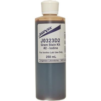 Gram Stain Iodine 250ml , Jorgensen J0323D2