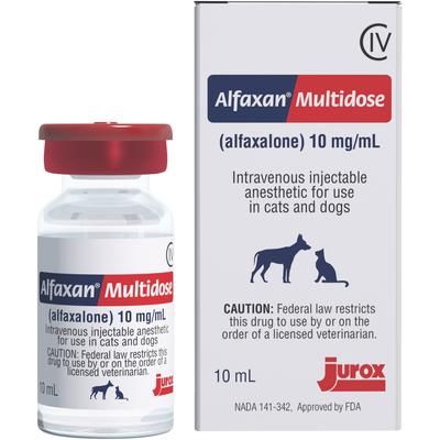 Alfaxan Multidose C IV 10 ml , JUROX 49480-0002-01