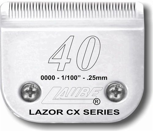 CX Steel Clipper Blade, Size 40 , Each , Laube 50140