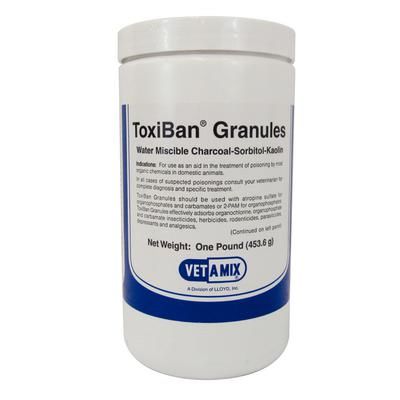 ToxiBan Granules Activated Charcoal 1 lb , LLOYD 0423