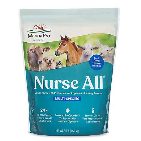Nurse All Multi-Species, 3.5lb powder , Manna 1000362 | Allmedtech.com