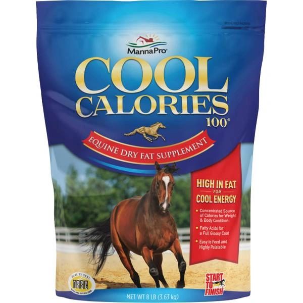 Cool Calories 100 Equine Dry Fat Supplement, 8lb , Manna 1000085