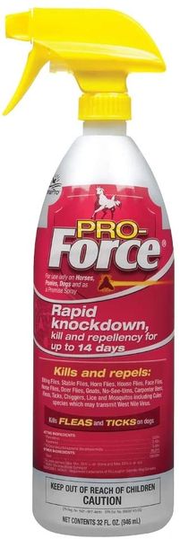 Pro-Force Rapid Knockdown Fly Spray, 32oz , Manna 1000184