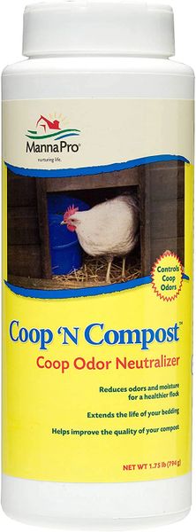 Coop 'N Compost Coop Odor Neutralizer, 1.75lb ,Each , 6/Pack , Manna 1000314