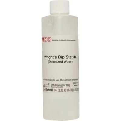 MCC Wright Dip Stat Stains Rinse ,8 oz, MEDICAL CHEMICAL 304-8OZ