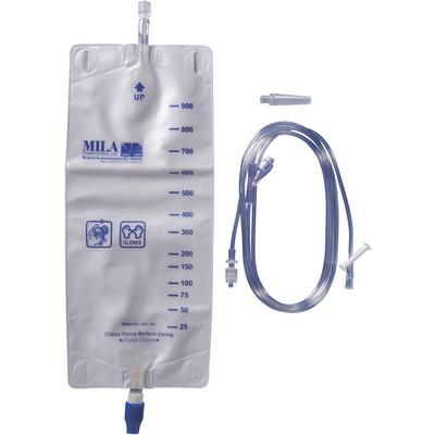 Closed System Urine Collection Kit 1000 cc , Veterinary Use Includes Multiple Items, MILA UC1000K