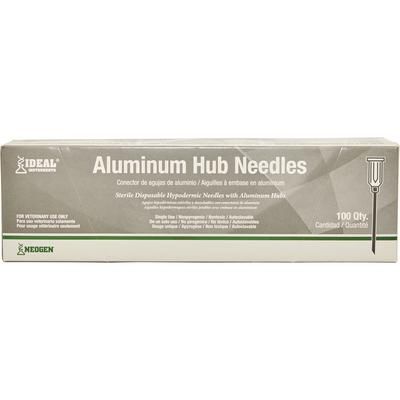 Ideal Disposable Needle 16 ga x 1", 100/Pkg , 10 pack/Case , Neogen 9405AL