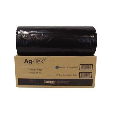 Ag-Tek Cadaver Bags Large, 30" W x 50" L , 50/Pack , NEOGEN C300-R