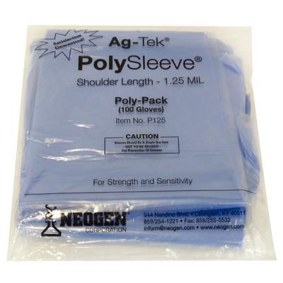 Ag-Tek PolySleeve OB Sleeves 1.25 mil, 100/Pack , Heavy Duty , NEOGEN P125