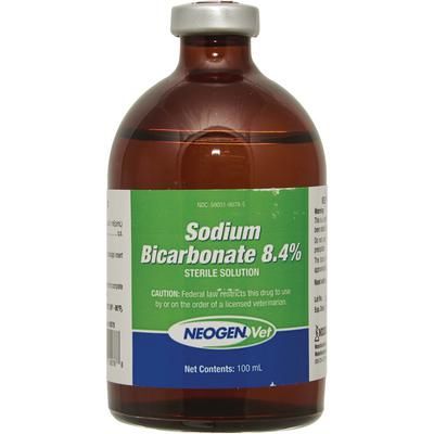 Sodium Bicarbonate 8.4% Injection , 100 ml , Veterinary use , Neogen 09078