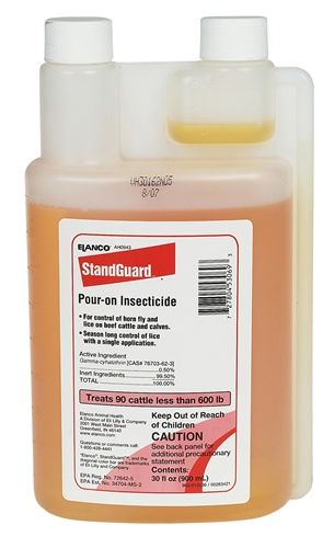 StandGuard Pour-On Insecticide 900 ml , NEOGEN AH094330ZAM