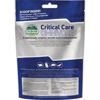 Critical Care Omnivore 70 g Bag , Each , 12/Case , OXBOW 10950