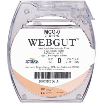 WebGut™ Sutures 0, 50 m , Size 0 , 50 m , PATTERSON 21275196