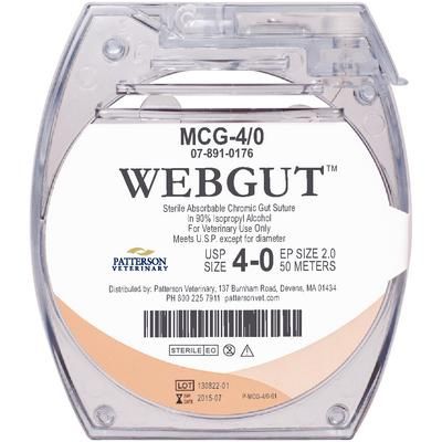 WebGut™ Sutures , 4/0, 50 m , Cassette , PATTERSON 21275231