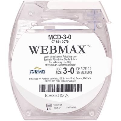 WebMax™ Sutures 3/0, 25 m , PATTERSON 21275295