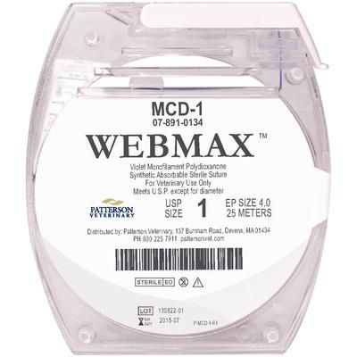 WebMax™ Sutures 1, 25 m , PATTERSON 21275293