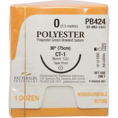 Polybond 0, Size 0 , 12/Box , PB424, 30" (CT-1) , Patterson 21282842