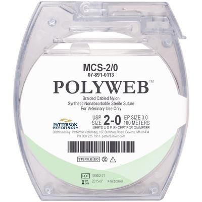 PolyWeb™ Suture Cassettes 3/0, 100 m , PATTERSON 21275124