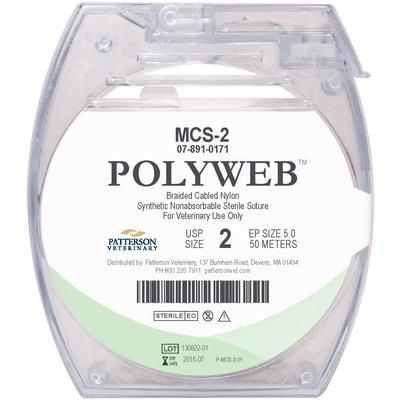 PolyWeb Suture Cassettes 2 - 50 m , PATTERSON 21275122