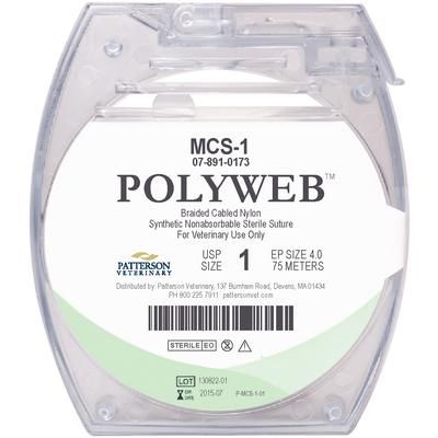 PolyWeb™ Suture Cassettes 1 - 75 m , PATTERSON 21275121