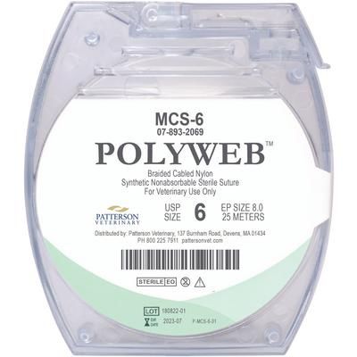 PolyWeb Suture Cassettes 6 - 25 m , PATTERSON 21282826