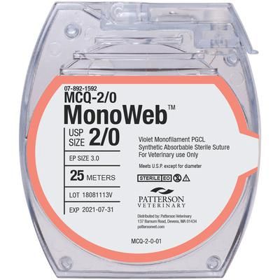 MonoWeb™ Sutures 2/0, 25 m , PATTERSON 21275092