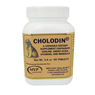 Cholodin Tablets 50/Bottle , PHIBRO CHLO0050