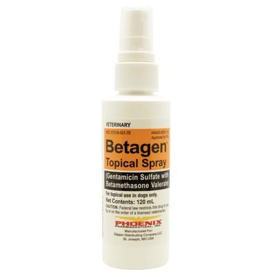 Betagen Topical Spray 120 ml , Each , 12/Case , PHOENIX GS-CL-028-120-0