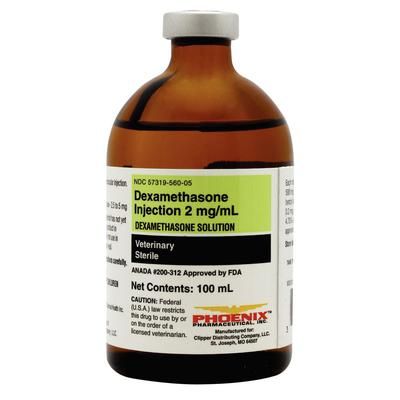 Dexamethasone Injection For Veterinary Use ,100 ml , PHOENIX D-2953-04