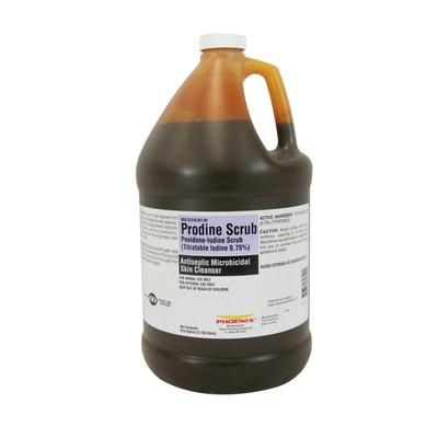 Povidone Iodine Scrub 1 Gallon , PHOENIX PI020PH