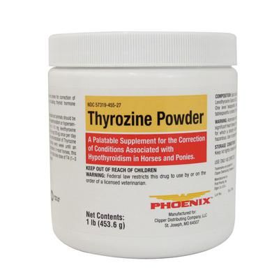 Thyrozine Equine Powder 1 lb Jar , PHOENIX NS190PH