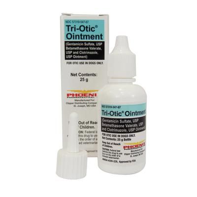 Tri-Otic Ointment 25 g Bottle, 1/Pkg , PHOENIX TO-CL-032-025-0