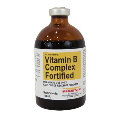 Vitamin B Complex Fortified 100 ml , For Veterinary use , PHOENIX PHO5731909005