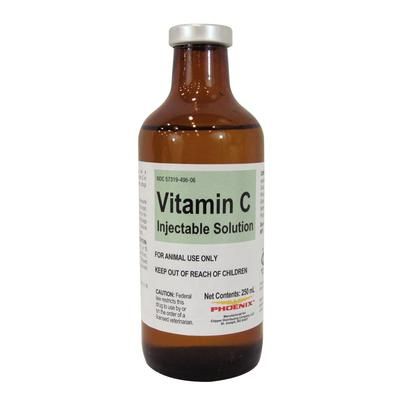 Vitamin C Injectable 250 ml , Veterinary Use , PHOENIX V-0348-05