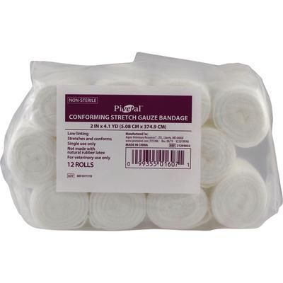 Conforming Stretch Gauze Bandage 2" x 4.1 yd , 144/Case , PIVETAL 21295032