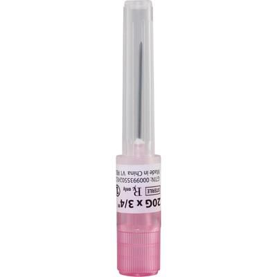 Hypodermic Needles, Rigid Pack 20 Gauge x 3/4", 100/Pkg , PIVETAL 21295181