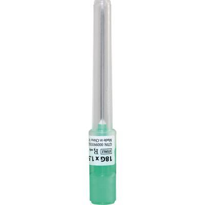 Hypodermic Needles, Rigid Pack 18 Gauge x 1-1/2", 100/Pkg , PIVETAL 21295183