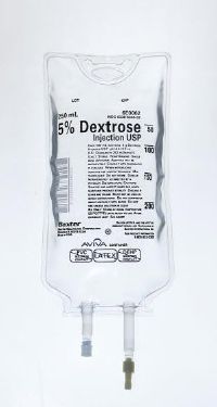 Caloric Agent Dextrose / Sodium Chloride 5% - 0.2% Intravenous IV Solution Flexible Bag 250 mL, , 36/Case , Baxter 2B1092Q